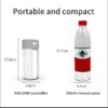220mL Air Humidifiers With Colorful LED Light Upgrade Humidifiers - Image 3